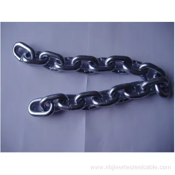 Iron Q235 Galvanized Medium Welded Link Chains